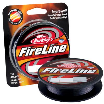 Berkley, Леска плетеная Fireline Fused Original, 300м, 0.32мм, 24.5кг, Темносерая на X-FISHING
