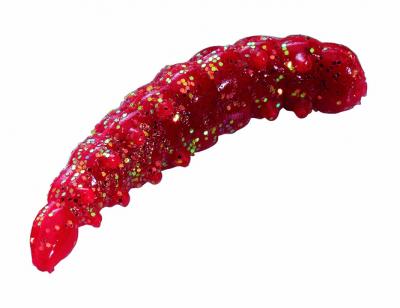Berkley, Имитация личинки Powerbait Power Honey Worm, 55шт., Red/Scales на X-FISHING