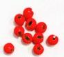 Agat, Вольфрамовые бусинки для форелевого крючка, 1.5мм, 0.03г, Fluo Red, 10шт. на X-FISHING