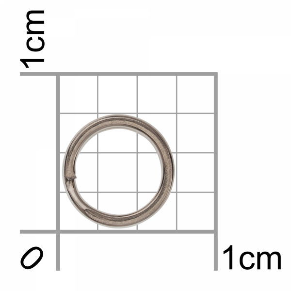 BKK, Кольцо заводное Split Ring-41, №4, 18шт. на X-FISHING