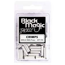 Black Magic, Трубка обжимная Was Crimps, 400lb, 560lb, 50шт. на X-FISHING
