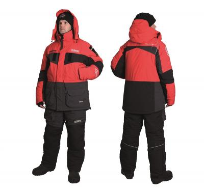 Alaskan, Зимний костюм NewPolar 2.0, красный/черный/серый, XL на X-FISHING