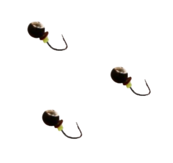 GRFish, Мормышка "Дробь с коронкой", вольфрам, 4мм, 0.6г, серебро, 15шт. на X-FISHING