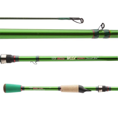Carrot Stix, Спиннинг Wild Green Pro C2WS702ML-F-S, 2.13м, 1/8-5/8oz на X-FISHING