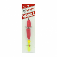 Next Fishing Accord, Мандула классическая, L, 105мм, 3шт, #040, красный-красный-желтый на X-FISHING