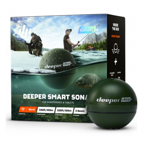 Deeper, Беспроводной Эхолот Smart Sonar CHIRP+ на X-FISHING