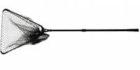 GRFish, Подсак Professional, телескопический, 2.2м, 60х60см, нейлон, 30мм, арт.GRLN#28 на X-FISHING