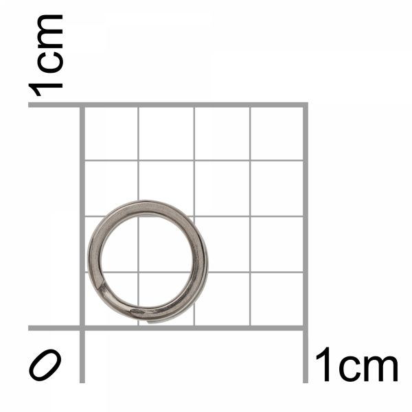 BKK, Кольцо заводное Split Ring-41, №3, 20шт. на X-FISHING
