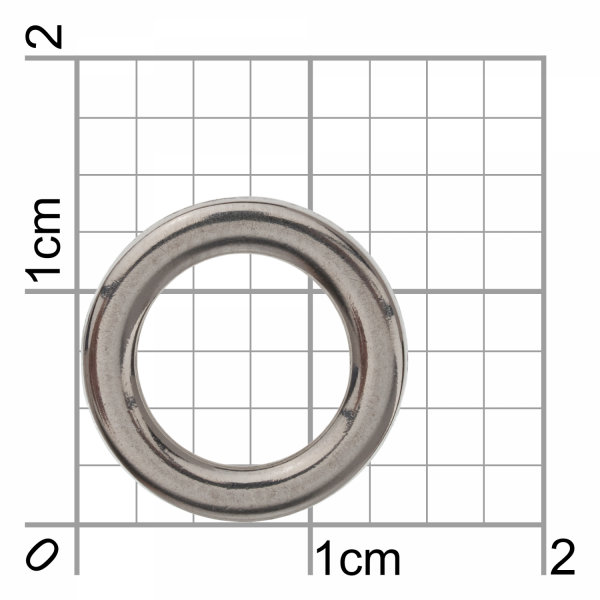 BKK, Кольцо цельное для оснасток Solid Ring-51, №9, 12шт. на X-FISHING