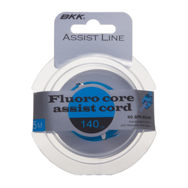 BKK, Шнур для ассиста Fluoro Core Assist Cord, 5м, 140lb на X-FISHING