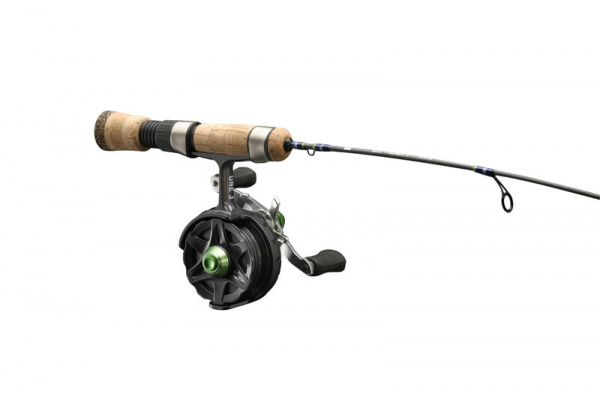 13 Fishing, Удочка зимняя с катушкой LH Snitch/Decent Inline Ice Combo 25 Quick Tip на X-FISHING