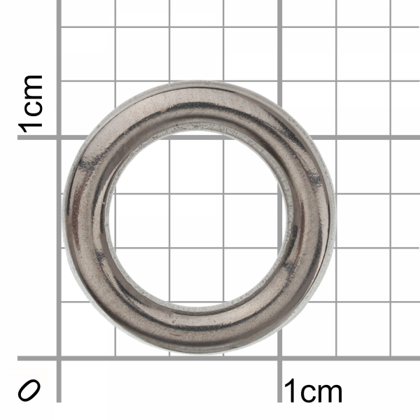 BKK, Кольцо цельное для оснасток Solid Ring-51, №8, 14шт. на X-FISHING